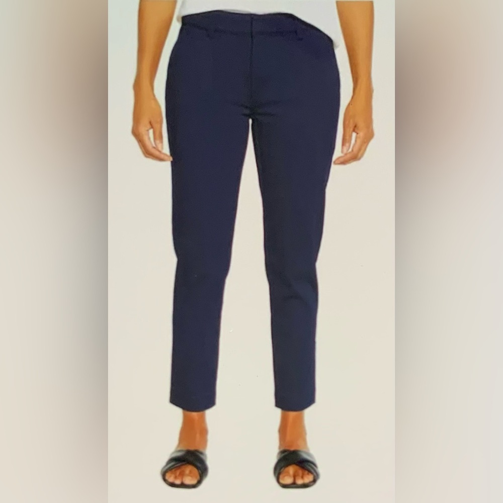 Banana Republic Women’s Chino Trousers Navy Size Medium